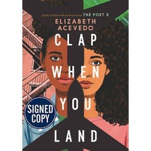 Clap When you Land Signed Hardcover Book